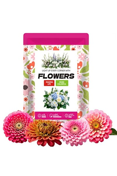 Generic Wildflower Seeds Mix Bulk 10000+,21 Variety Perennial Annual Mix, Hei...