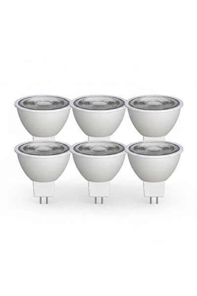 Generic LED VALUE MR16 6.5W GU5.3 Daylight LED Bulbs, 36° Beam Angle, 6500K B...