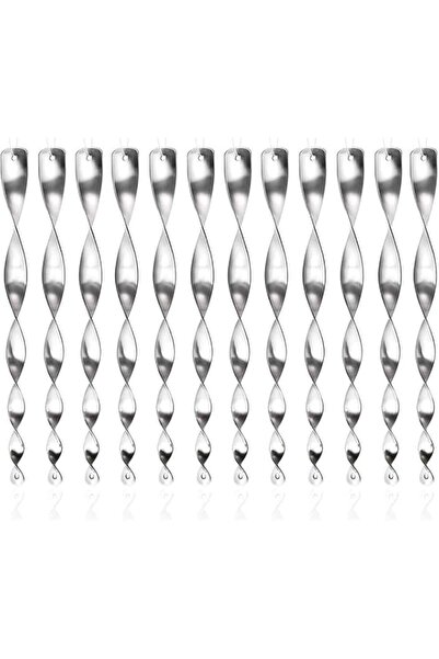 Generic 12 Pcs Bird Repellent Rods, Reflective Bird Deterrent Rods, Bird Dete...