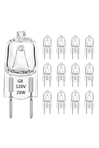 Generic 12 Pack-G8 Halogen Light Bulbs JCD Type Under Cabinet Puck Lamp Under...
