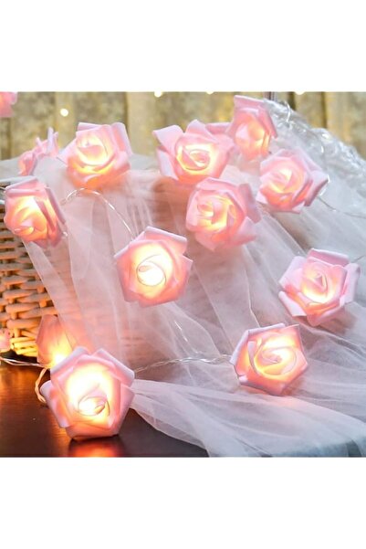 Generic Fantasee LED Rose Flower String Lights Battery Operated for Wedding H...