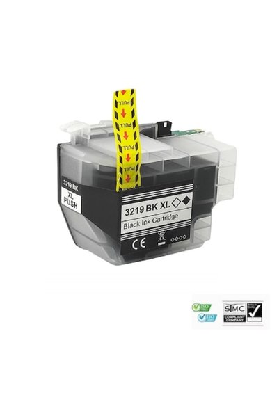 Ulm Cart Cartus cerneala compatibil cu Brother LC3219XL LC-3219XL, negru blac...