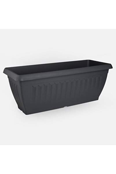 OEM Ladă de plastic neagră cu fereastră 75x31x28cm - Capacitate 39,4L