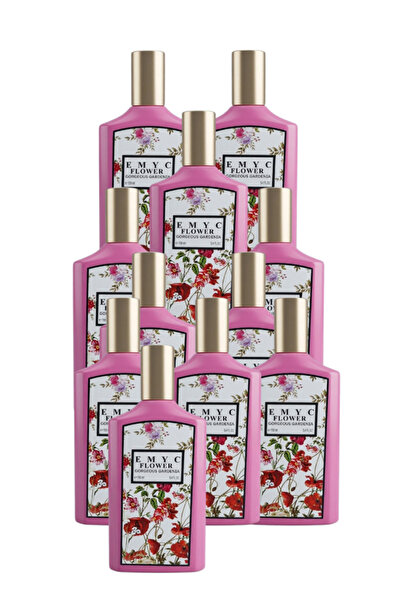 EMYC 11 Pieces Flower Gorgeous Gardenia Perfume 100ML