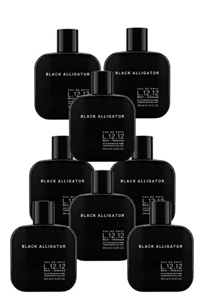 EMYC 8 Pieces Black Alligator Perfume 100ML