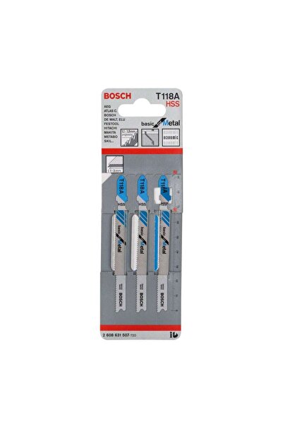 OEM Panza fierastrau vertical, pentru metal, Bosch Basic for Metal, T 118 A, ...