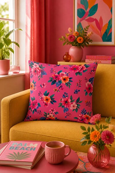Bertille Home Pop Art Series Double-Sided Digital Printed Throw Pillow Cover