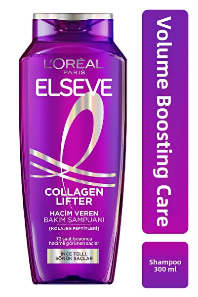ELSEVE Volumizing Hair Care Shampoo with Collagen Lifter [Collagen Peptides] ...