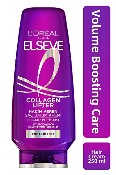 ELSEVE Volumizing Hair Care Cream Containing Collagen Lifter [Collagen Peptid...