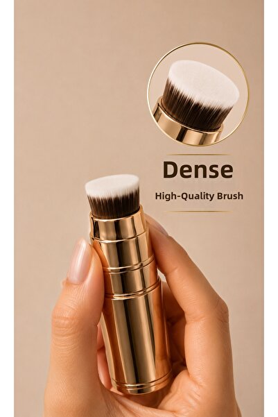 MAQYA KOZMETİK Double-Sided Concealer Stick Concealer Pen & Brush Natural Beige Professional Makeup Suitable for All Skin Types