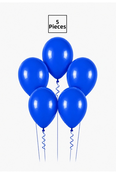 Balonsan بالون أزرق غامق 5 قطع