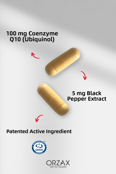 Ocean Orzax Coenzyme Q10 100Mg 30 Capsules