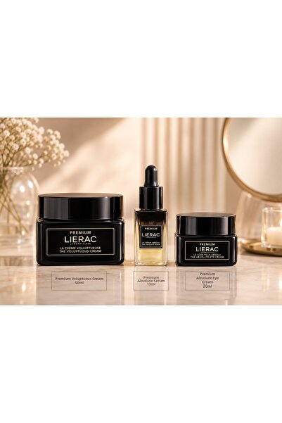 Lierac Premium Matte and Intense Moisturizing Set for Tired Skin That Brighte...