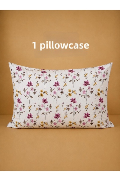 meressa home Pillowcase 1 Piece Cotton Lining 50X70 cm Liquid Proof