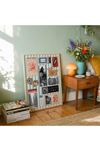 Tuba Decor Cutie de chibrituri dintr-o singură bucată, cu cadru din lemn