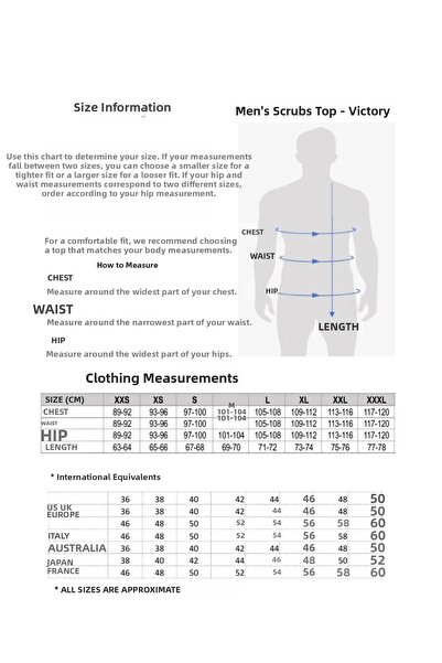 Prof . Victory Scrubs Top – V-Neck, 5 Pockets, and Stretchable Doctor/Nurse Top
