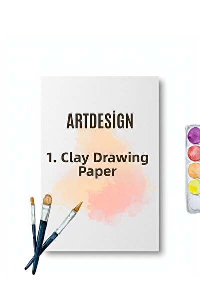 Artdesign 300 Grams of Art Paper 35X50 cm 20 Pieces Compatible with Watercolo...