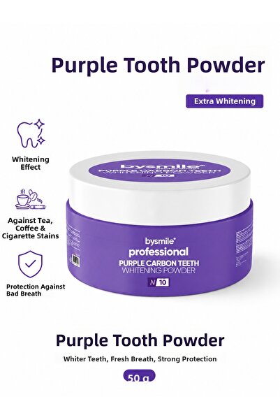 BySmile Professional 10 Purple Carbon - Teeth Whitening Powder