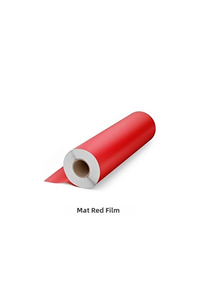 Empressco Red Self-Adhesive Matte Finish Foil, Practical and Stylish Design