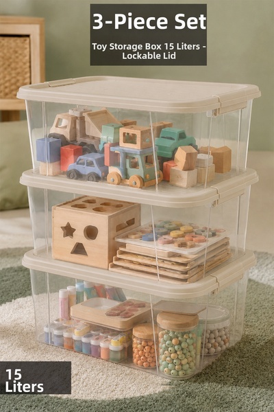 Meleni Baby 3-Piece Item Storage Organizer - Baby and Kids Room Toy Organizer...