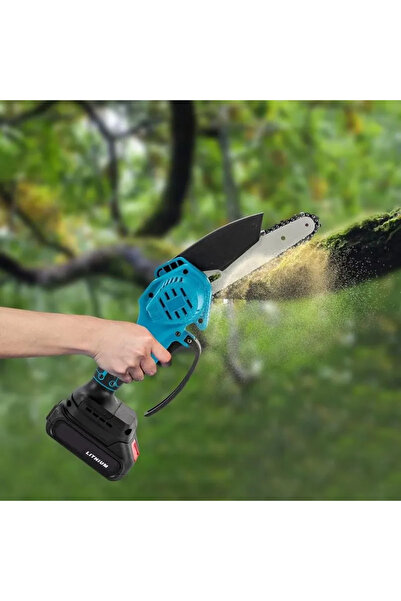 hoffmans Επαγγελματικό Μίνι Ηλεκτρικό Κιτ Αλυσοπρίονου - 2 μπαταρίες 48V / 5 ...