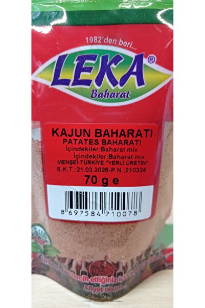 leka baharat Kajun Baharatı Patates Baharatı 70 g