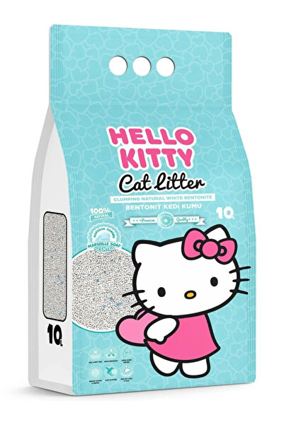 Hello Kitty Nisip litiera pisici cu bentonita naturala, Hello Kitty, aroma sa...