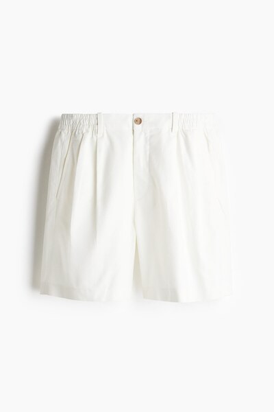 H&M Keten Karışımlı Şort Relaxed Fit