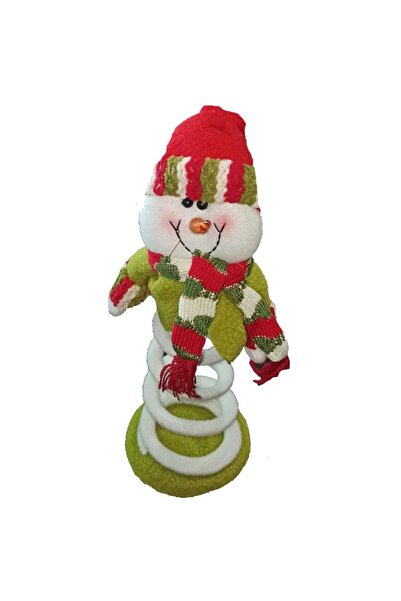 partidolu Πρωτοχρονιάτικο Στολίδι Χιονάνθρωπος με βελούδινο φιόγκο για επιτρα...