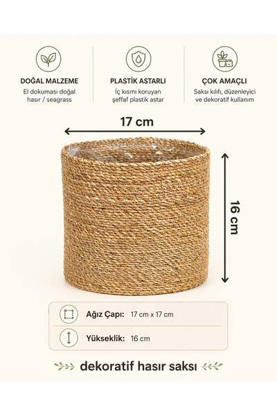 sever ithalat Στρογγυλό καλάθι πλεκτό από φυσικές ίνες μπλε κοβαλτίου ι, 6 δι...