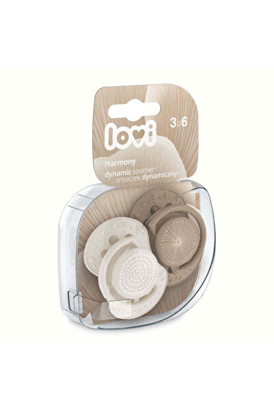LOVI Suzeta Silicon Dynamic 3-6 M 2 Pcs Harmony Girl 22/906_Girl