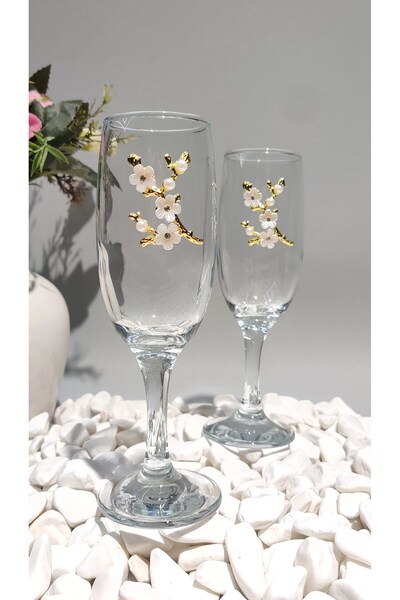 Hobibahçem Kirli nova® spring branch 2-pack soft drink glasses