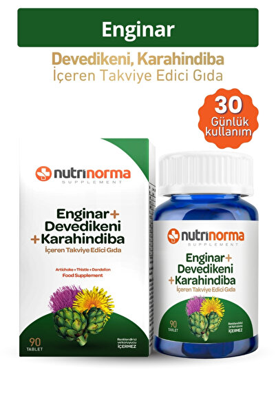 NUTRİNORMA ENGİNAR & DEVEDİKENİ & KARAHİNDİBA İÇEREN TAKVİYE EDİCİ GIDA