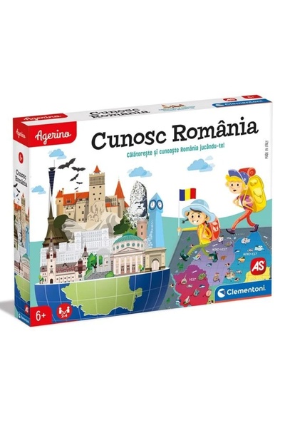 divendi-ro Joc de societate „Cunosc România”, multicolor