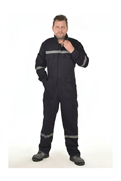 Secura İş Güvenliği Yazlık Iş Tulumu [ 2 Adet Fiyatı ] 16/12 Gabardin Laciver...