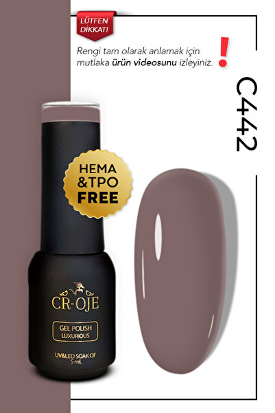CROJE KALICI OJE Kalıcı Oje C442 - 5 ml