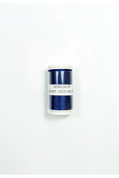 Eskişehir hobi sanat 60 Meters Midnight Blue - Colored Sand Beads and String ...