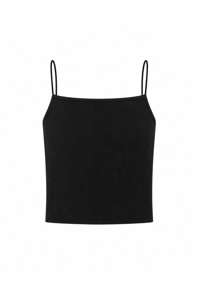 QUE STYLE Thin Strap Tank Top