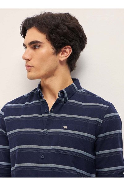 The Bear House Men's Shirt Soft, Breathable & Comfortable, Perfect for Casual & Everyday Wear