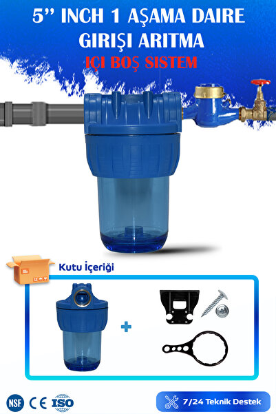 Apartment Building Meter Inlet 5" Inc 1 Stage Water Treatment And Softening System (WITHOUT FILTER)