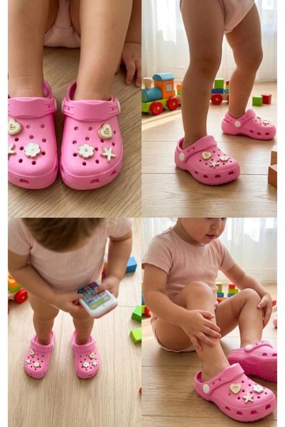 Hızlı Al KIZ BEBEK TAŞLI SANDALET TERLİK.KIZ BEBEK TAŞLI CROS TERLİK.