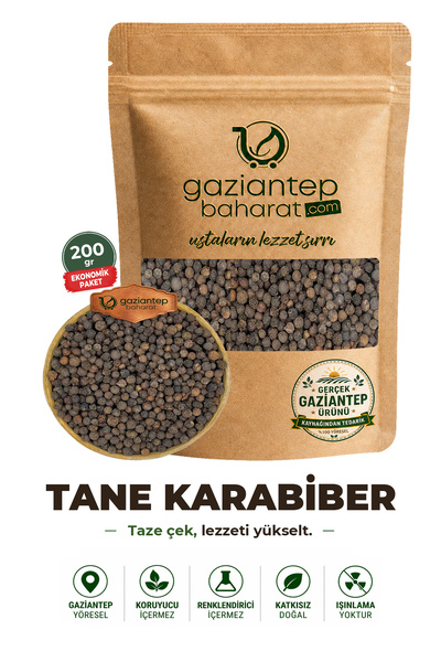 Gaziantep Baharat Karabiber Tane 200 gr