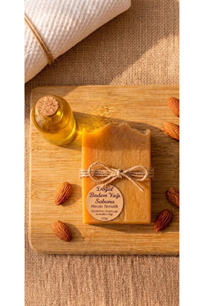KAHTELLA NATUREL Almond Oil Soap (100% Olive Oil and Almond Oil Blend)