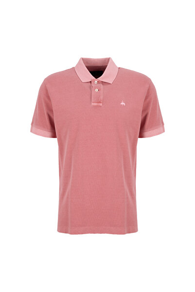 BROOKS BROTHERS Gül Kurusu Erkek Polo T-Shirt BBSS26MTS004