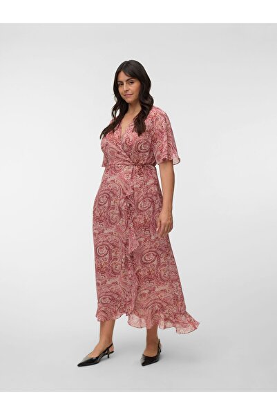 Veromoda Curve Kleid VMCZILLE Langes Kleid