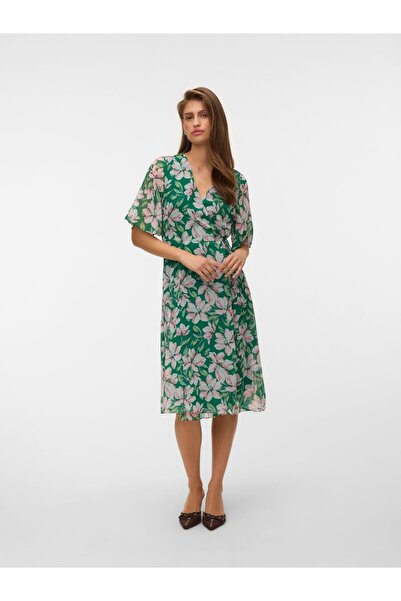 Vero Moda Mehrlagiges Kleid VMZILLE Midikleid