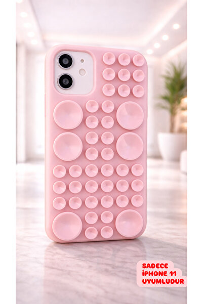 CAMCI Sadece İPhone 11 Uyumlu Kendiliğinden Vantuzlu Yeni Sezon Tarz ve Şık T...