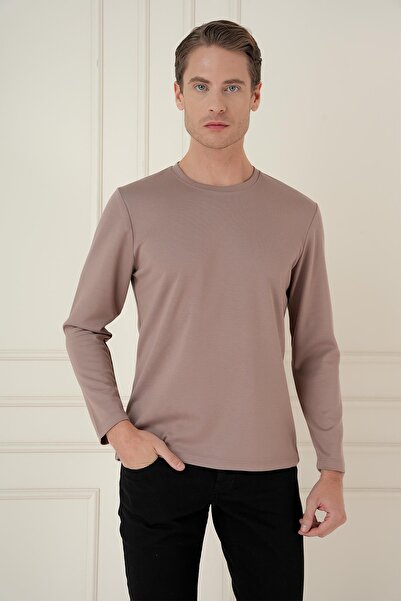 Efor تي شيرت رياضي رجالي TS 892 Slim Fit Vizon