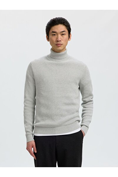 Selected Homme Rollkragenpullover Baumwoll