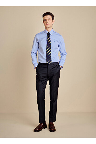 BROOKS BROTHERS Lacivert Erkek Standart Pantolon BBSS26MPT003